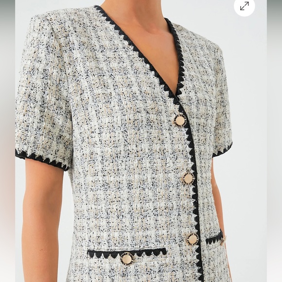 Tuckernuck Pomander Place Tweed Josephine Dress - Picture 2 of 5